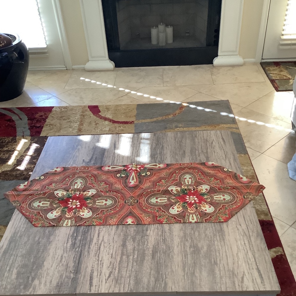 Christmas table runner